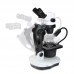 Microscopio binocular NexiusZoom de Gemología G1 Led
