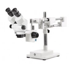 Microscopio binocular StereoBlue con doble brazo